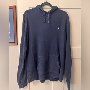 Polo Ralph Lauren - Distressed waffle hoodie